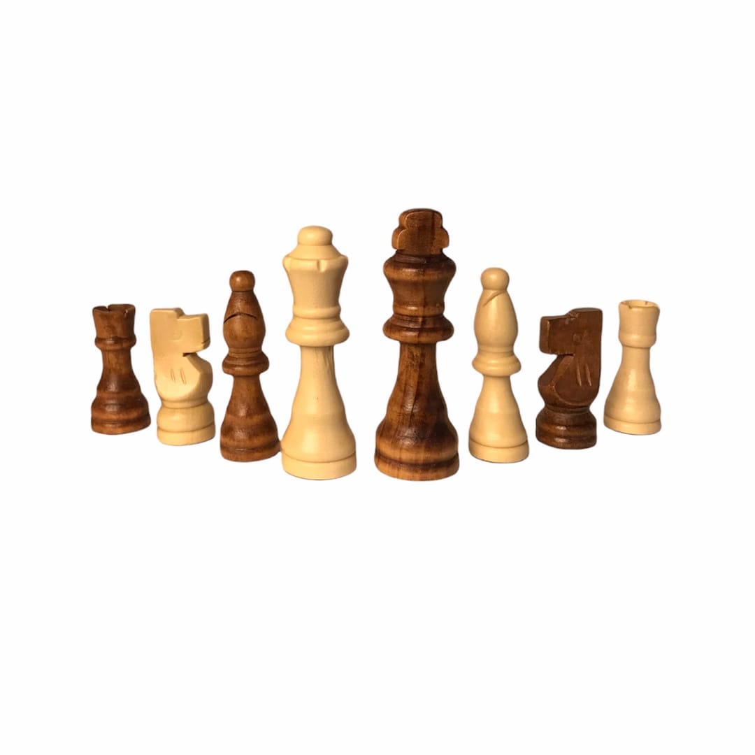 مهره شطرنج چوبی فدراسیونی (سایز بزرگ )