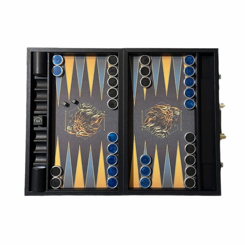 SAFBE0507 تخته نرد مدرن طرح ببر نارنجی - Image 1