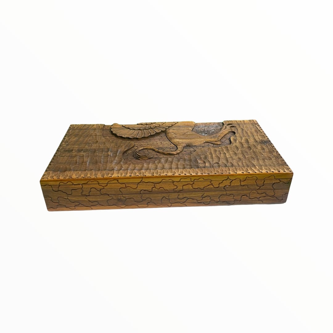 تخته نرد منبت طرح مهر کوروش کد4030