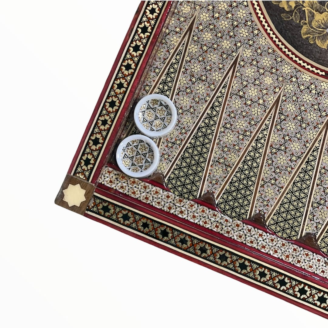 تخته نرد خاتم پرداز کد3140