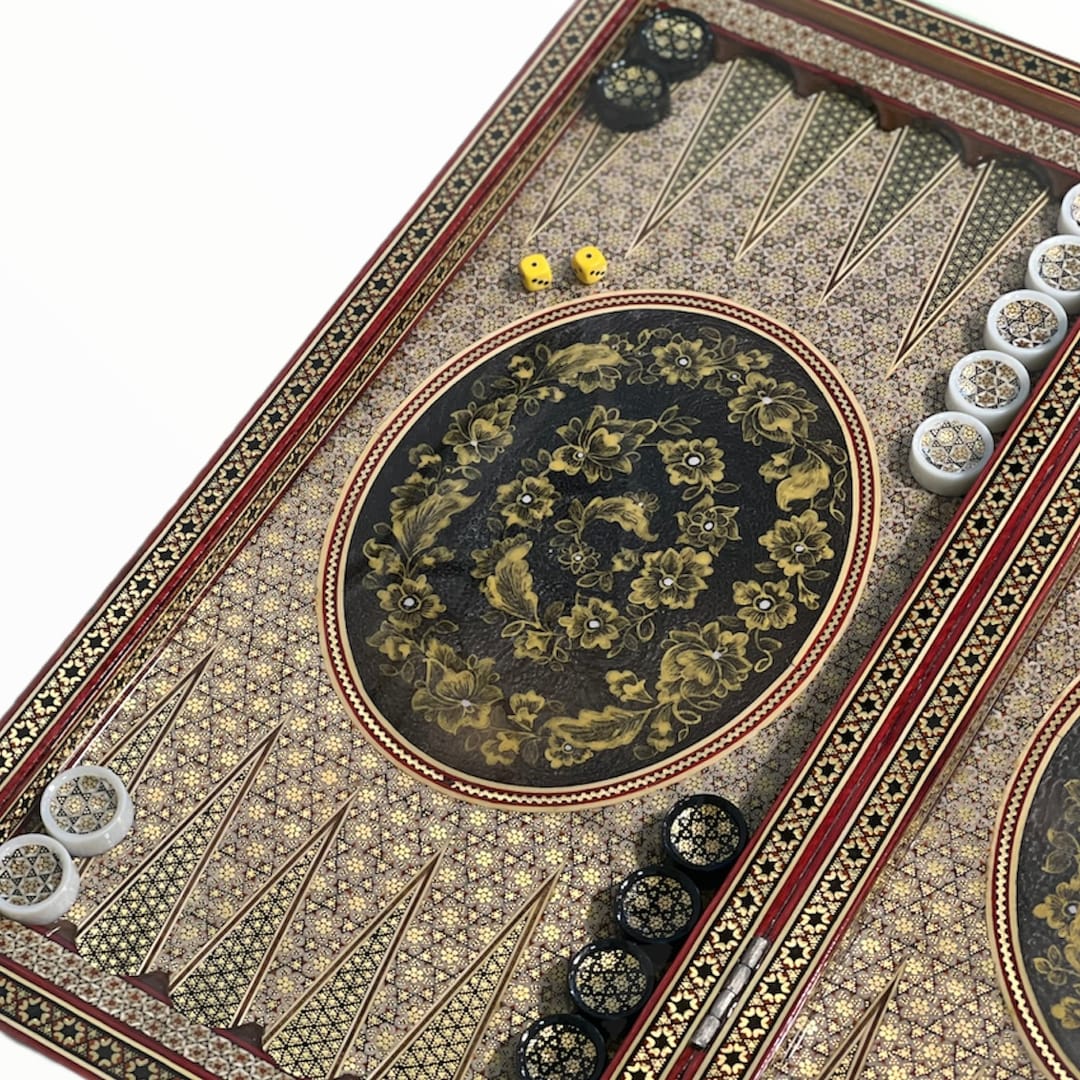 تخته نرد خاتم پرداز کد3140