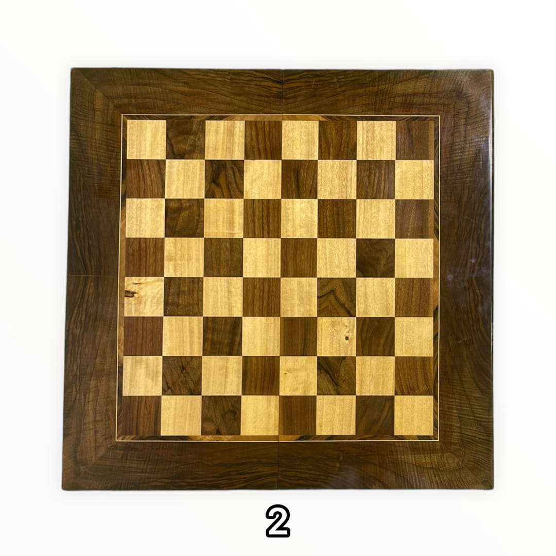 تخته نرد چوب گردو لاک الکلی کد 3133