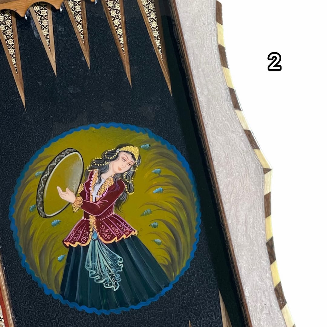 تخته نرد خاتم دالبر لیلی و مجنون کد 3112