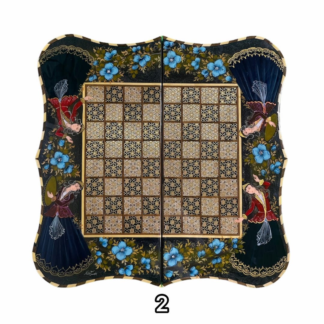 تخته نرد خاتم دالبر لیلی و مجنون کد 3112