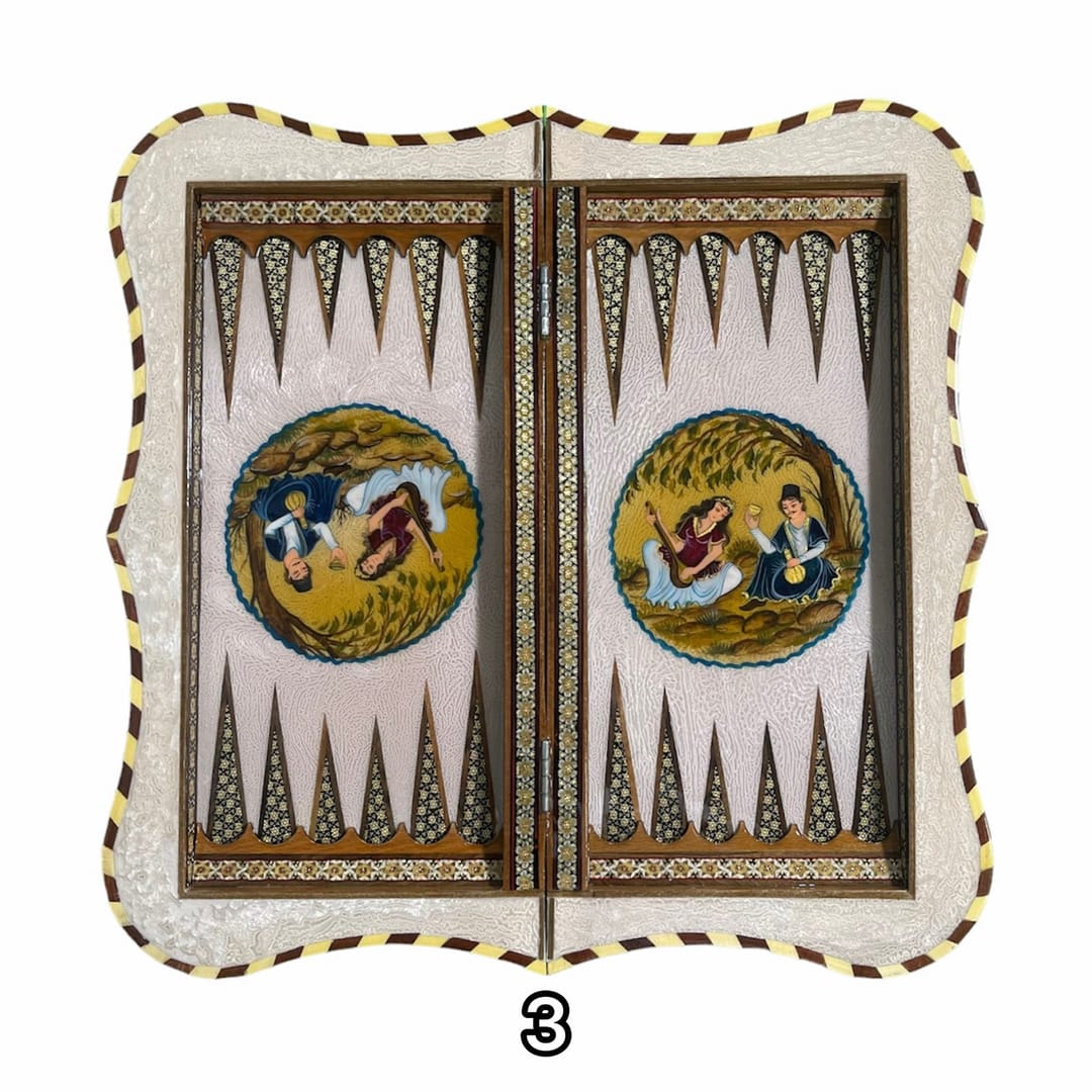 تخته نرد خاتم دالبر لیلی و مجنون کد 3112