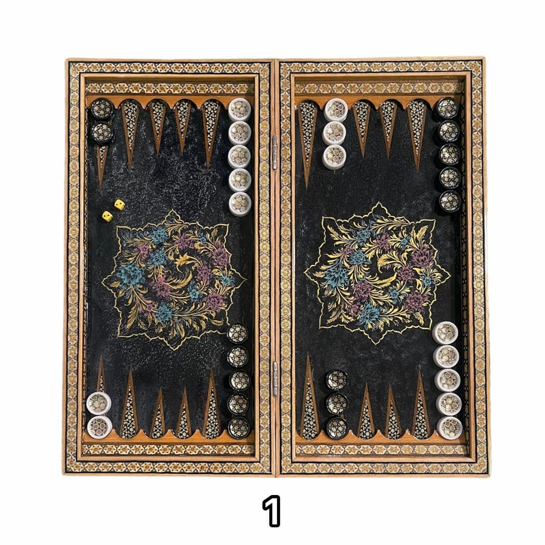 تخته نرد خاتم پرداز کد 3119