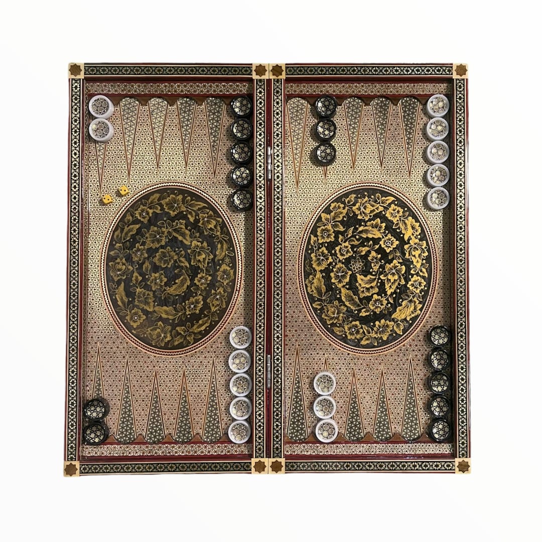 تخته نرد خاتم پرداز کد3141