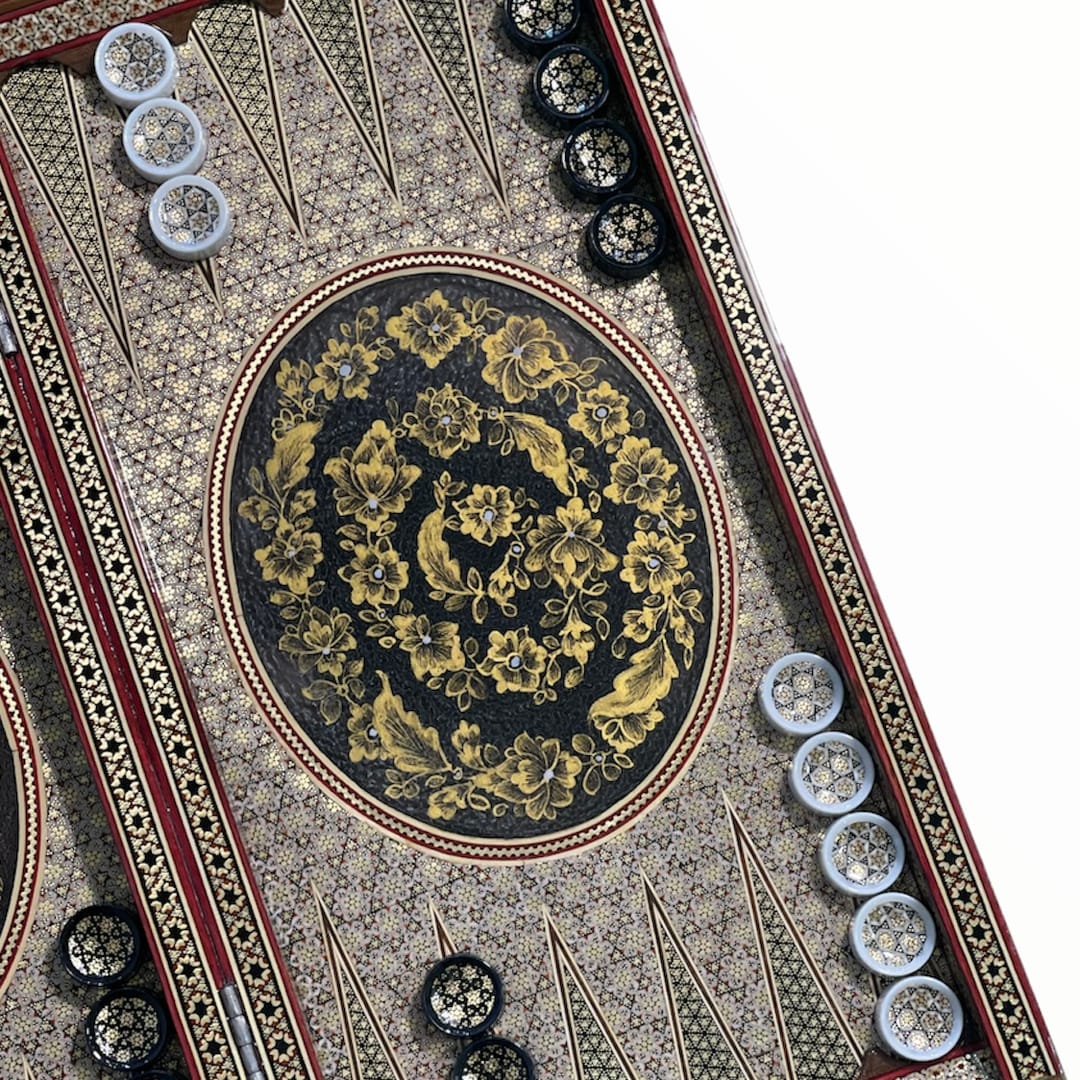 تخته نرد خاتم پرداز کد3140