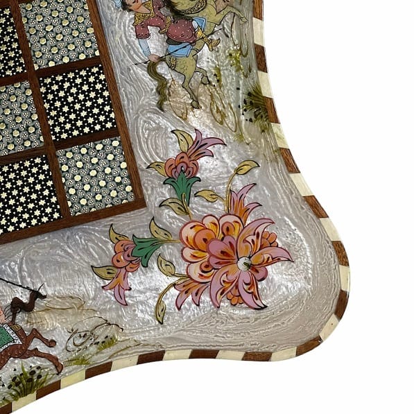 تخته نرد خاتم دالبر چوگان