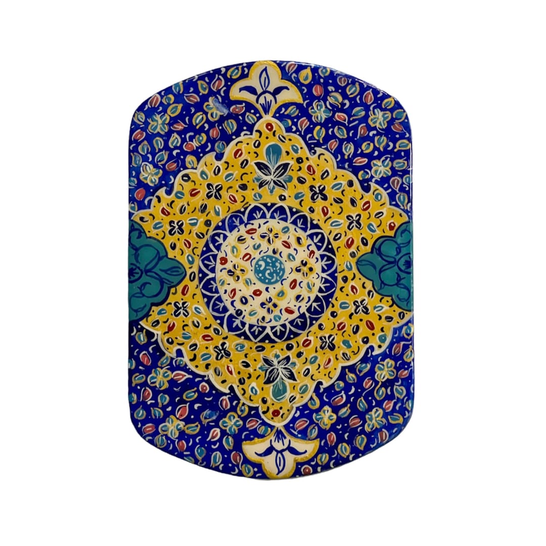 جعبه تاس خاتم تذهیب کد 3059