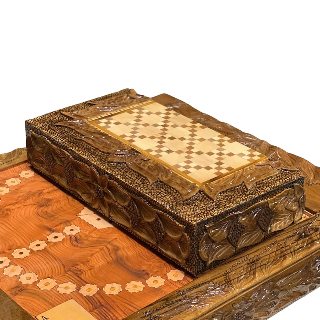 میز 3 بازی منبت مستطیلی کد3205