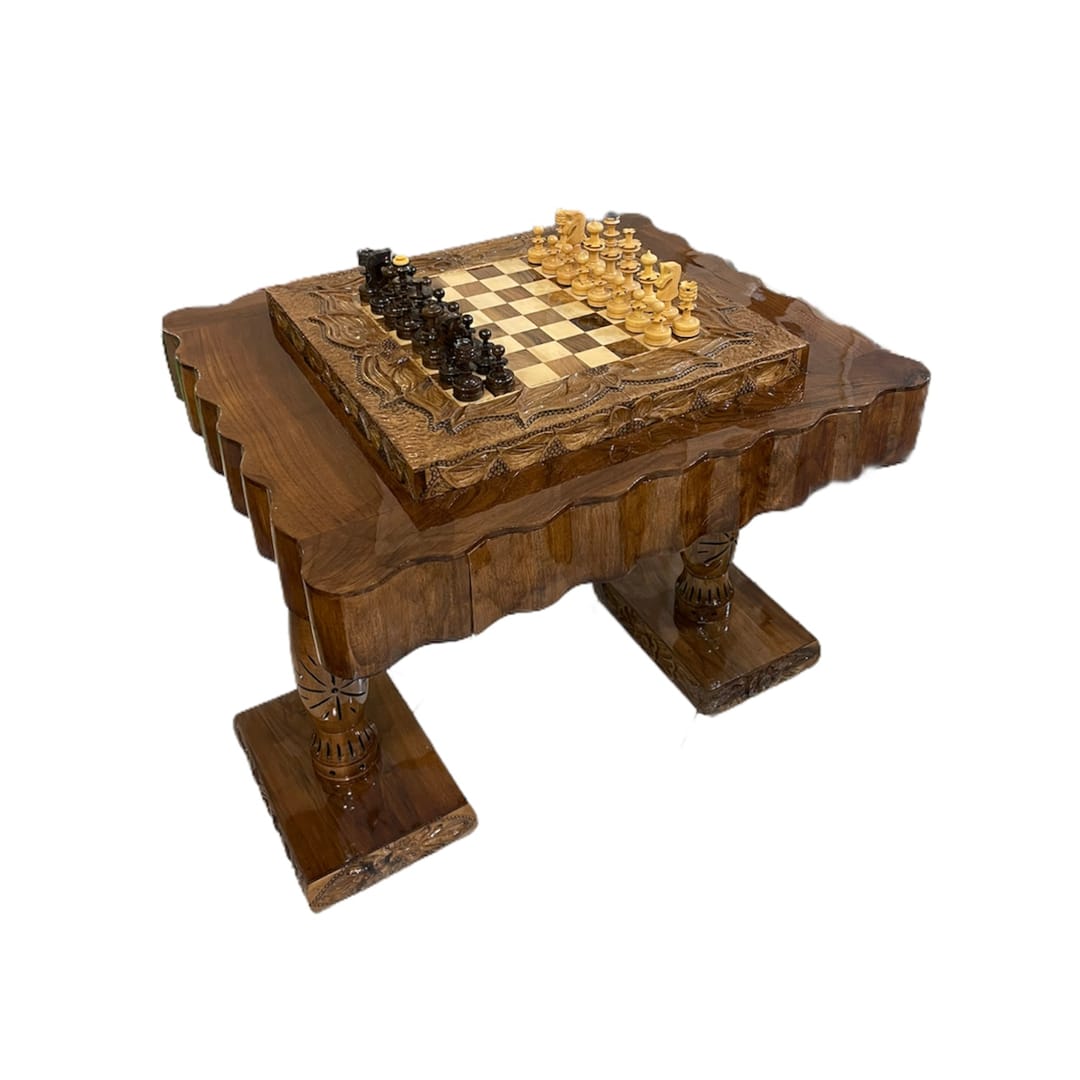 میز تخته نرد طرح پرده ای کد3200