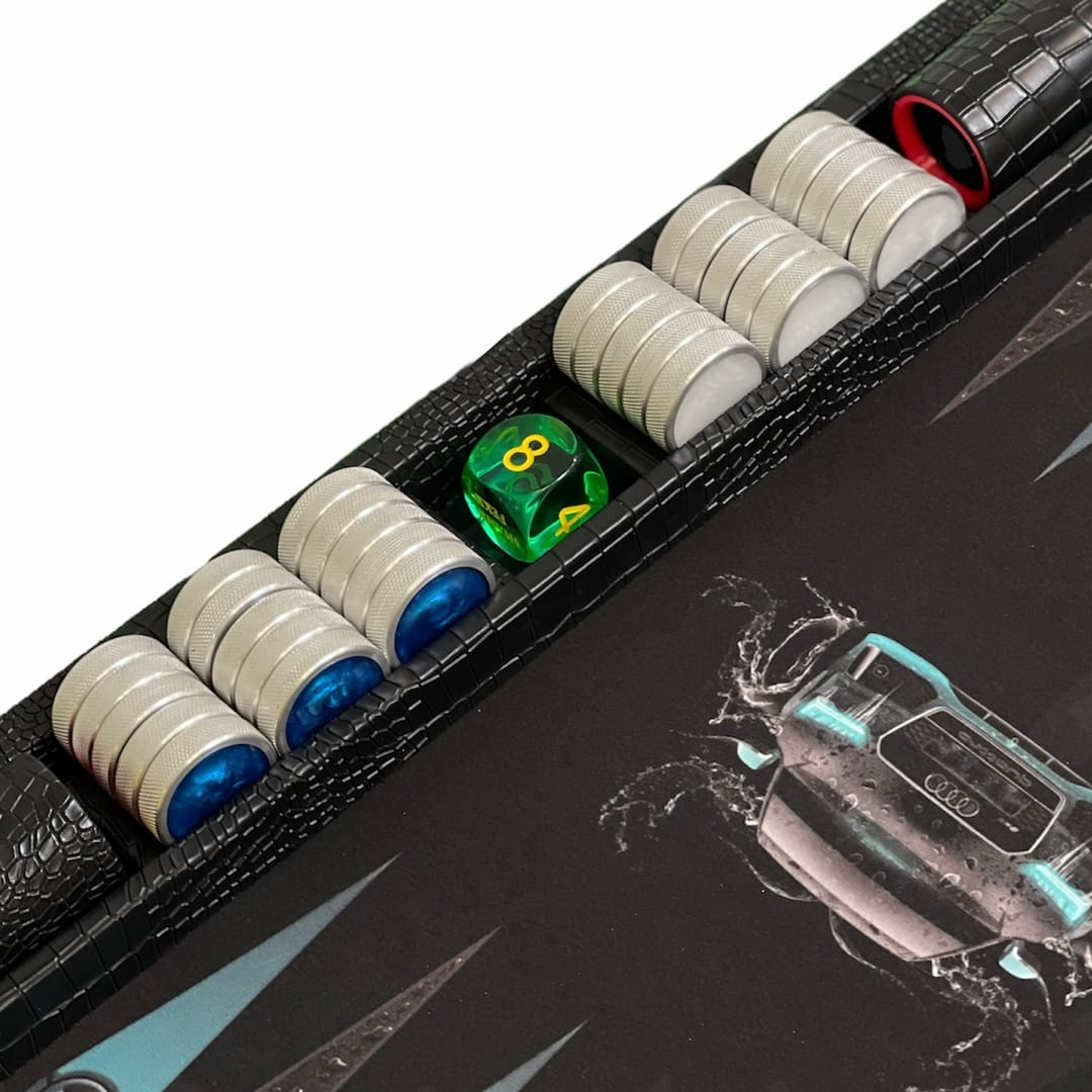 تخته نرد مدرن طرح ماشین