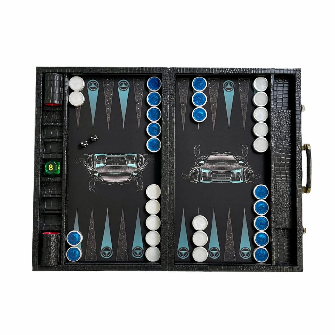 تخته نرد مدرن طرح ماشین