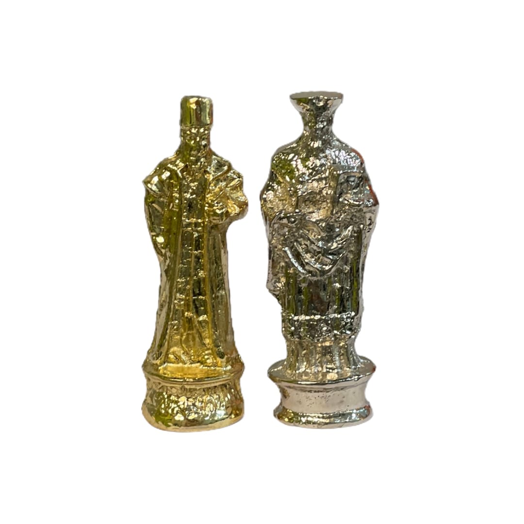 مهره شطرنج فلزی مغول صلیبی