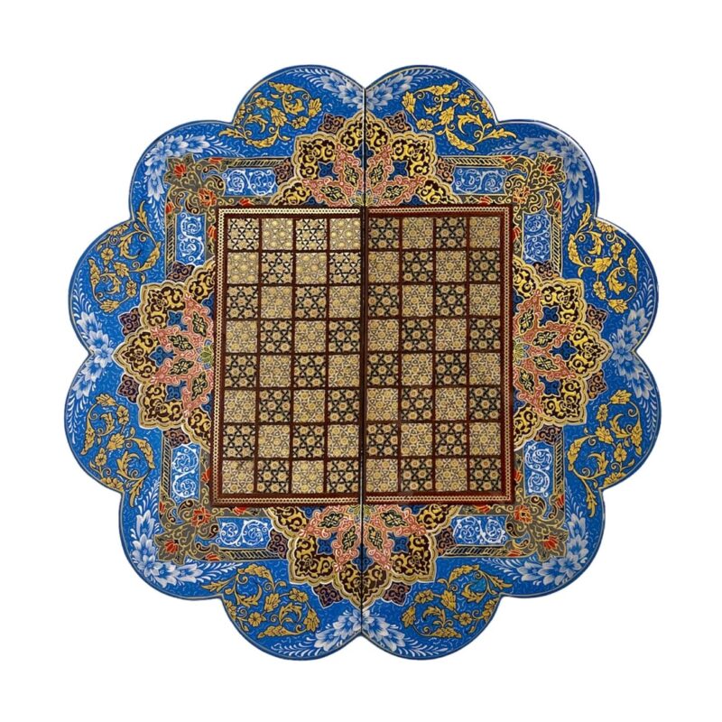 تخته نرد خاتم لوتوس کد 4362