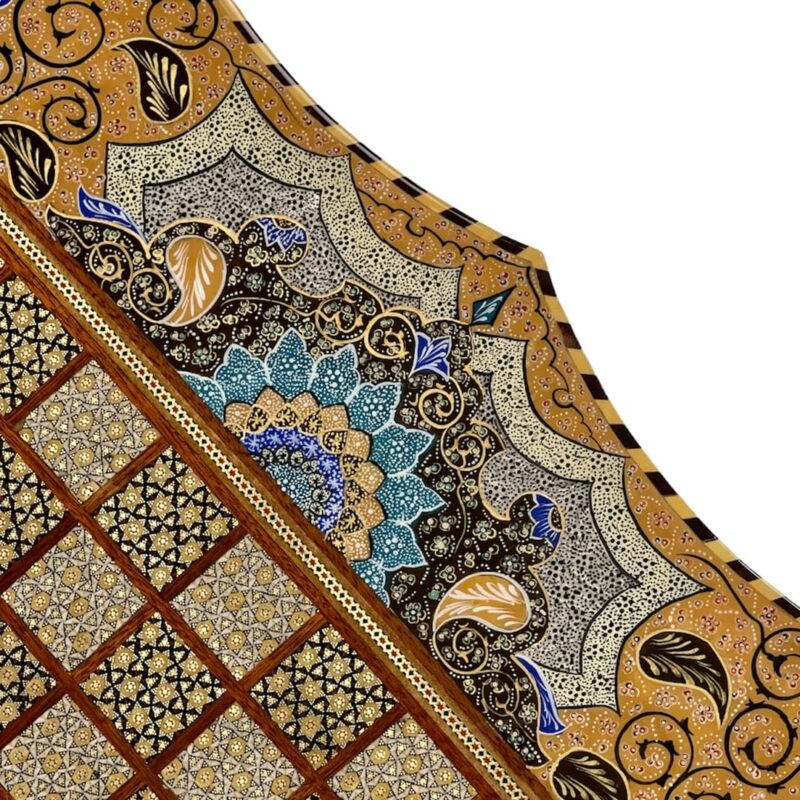 تخته نرد خاتم دالبر تذهیب کد 4351