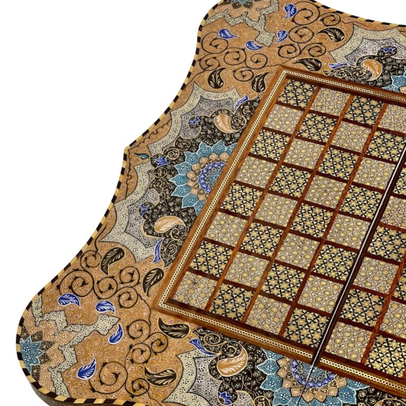 تخته نرد خاتم دالبر تذهیب کد 4351