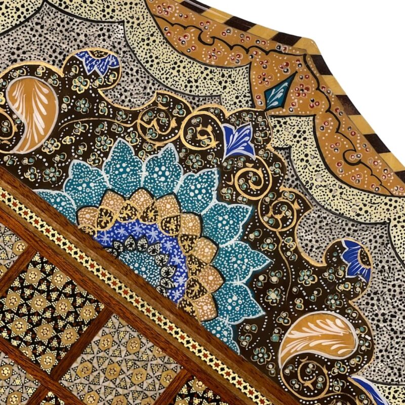 تخته نرد خاتم دالبر تذهیب کد 4351