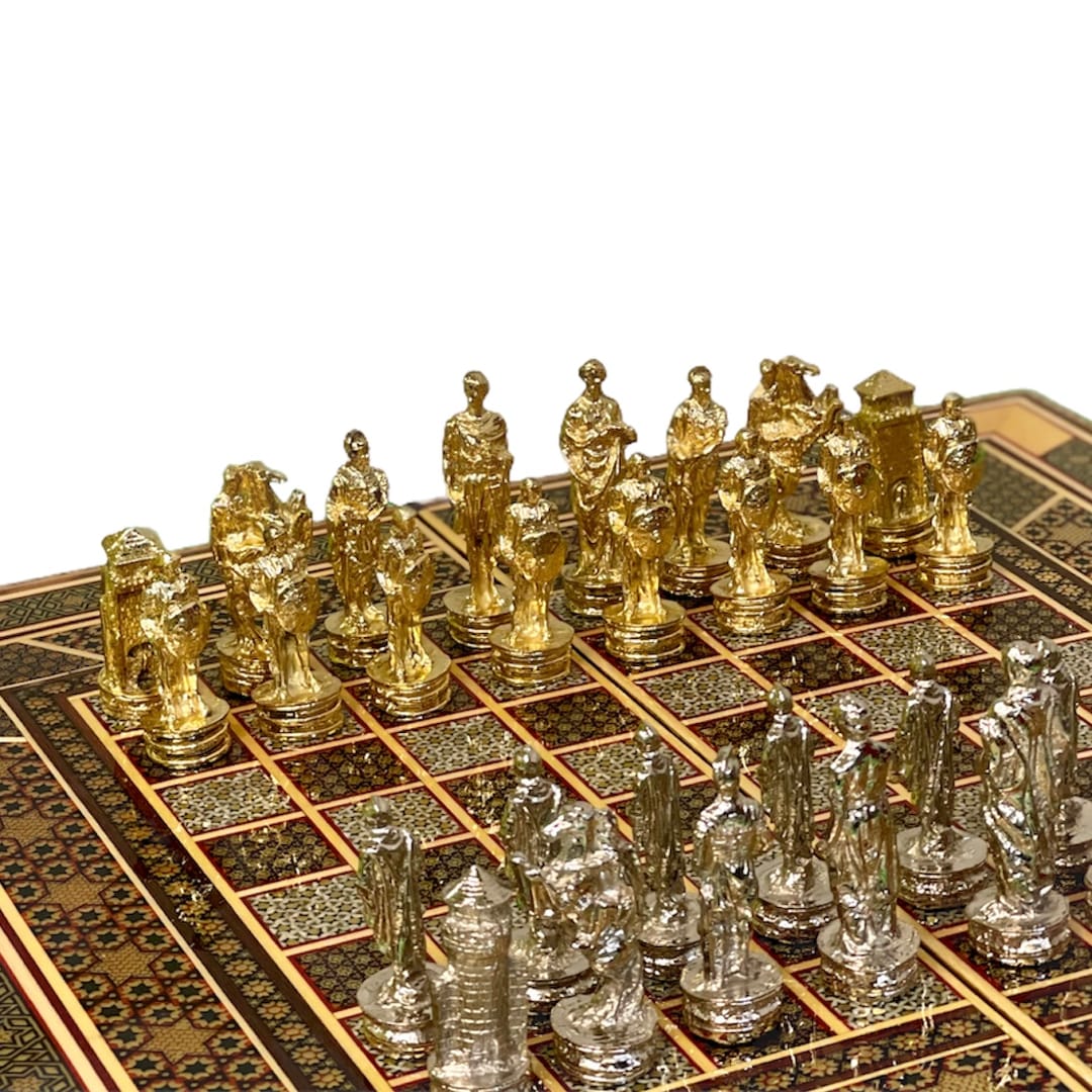 مهره شطرنج فلزی طرح رومی