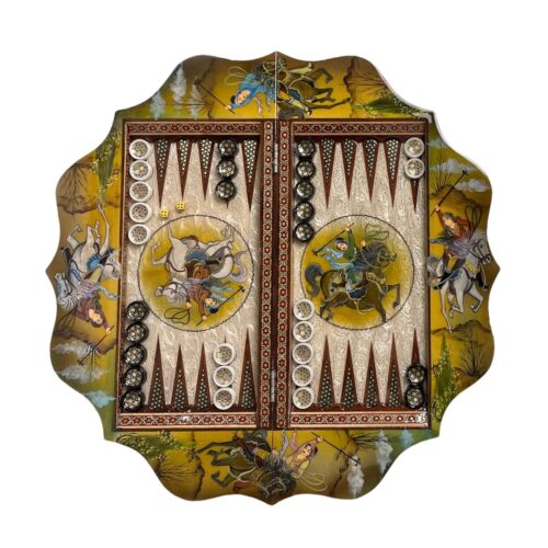 تخته نرد خاتم خورشیدی چوگان کد 4364