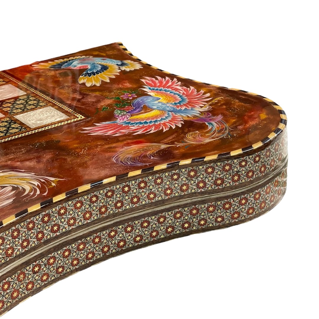 تخته نرد خاتم دالبر سیمرغ 4348