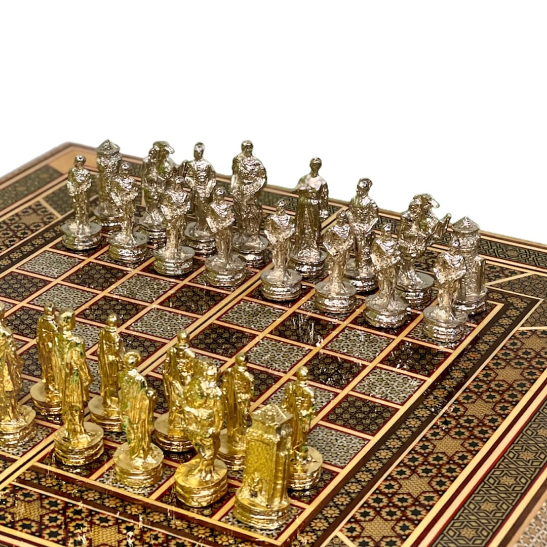مهره شطرنج فلزی طرح رومی