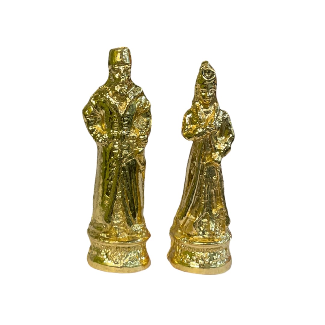 مهره شطرنج فلزی مغول صلیبی