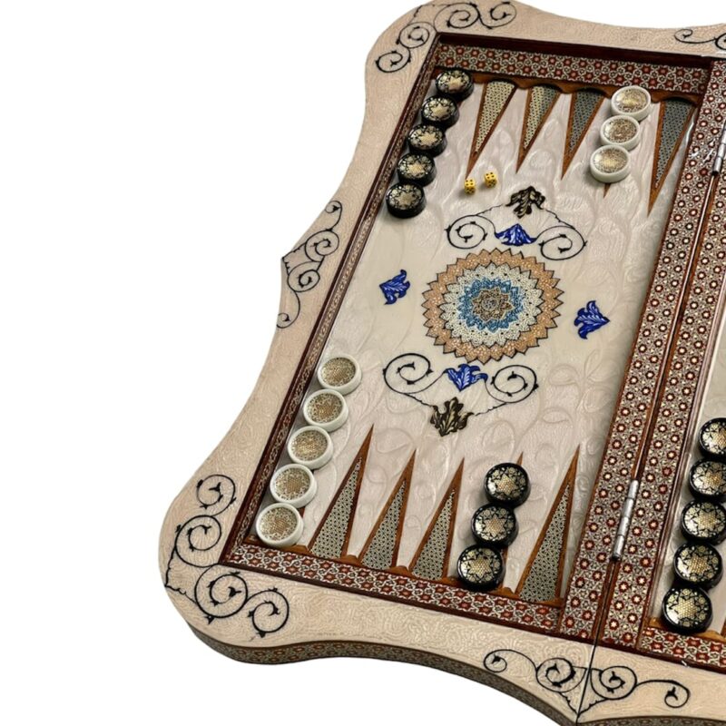 تخته نرد خاتم دالبر تذهیب کد 4351