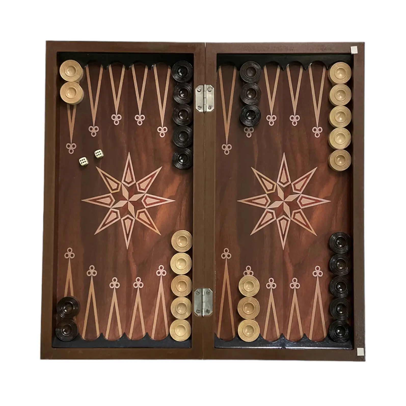 تخته نرد چاپی طرح ستاره هالی