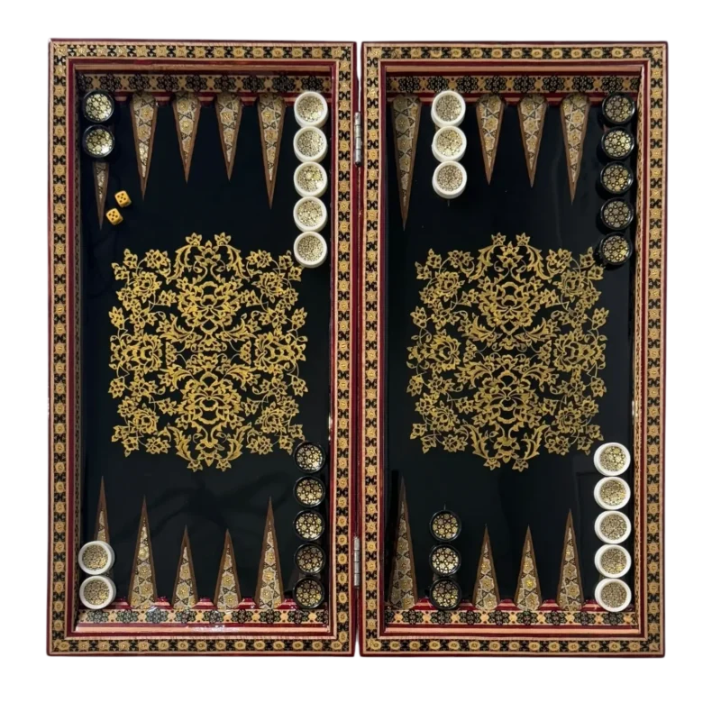 تخته نرد خاتم طرح پرداز کد 6551 - Image 1