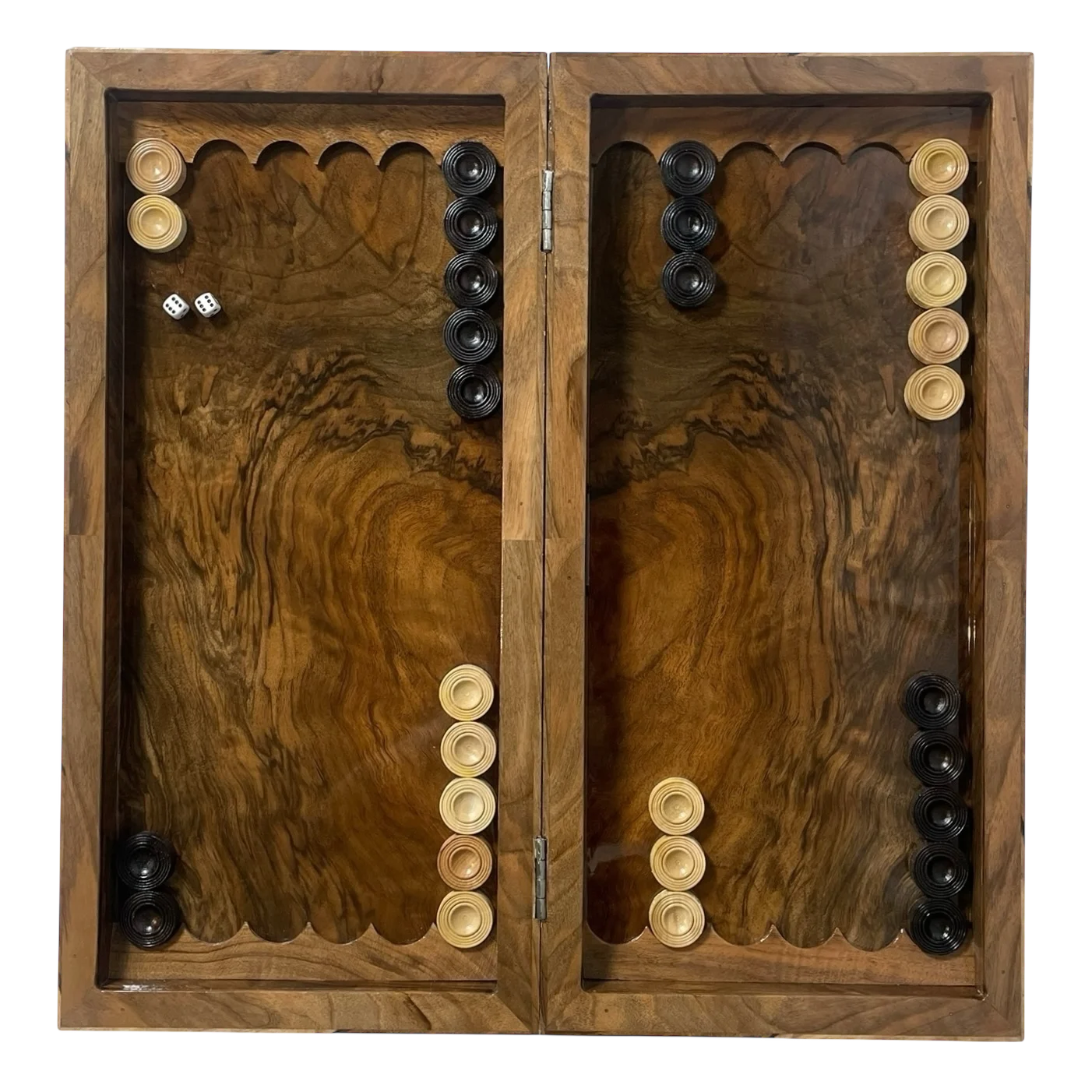 تخته نرد دوبازی طرح ریشه کد 6819