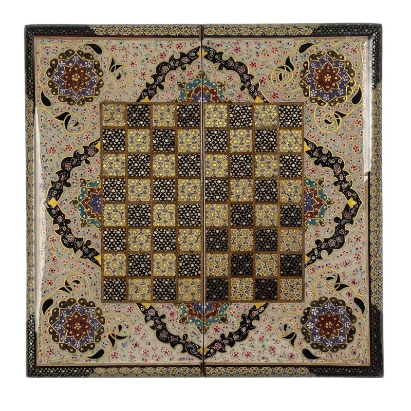 تخته نرد خاتم تذهیب نیرا - Image 2