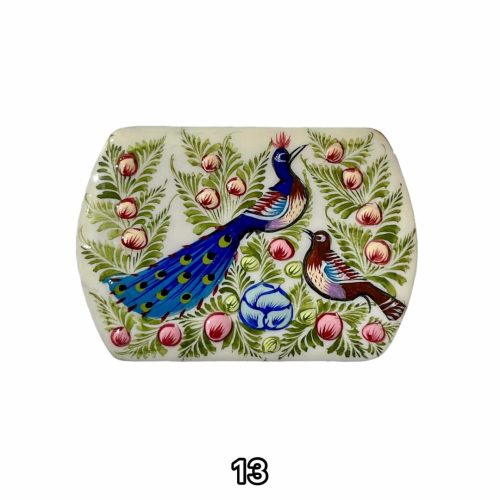 جعبه تاس گل و مرغ کد 3061