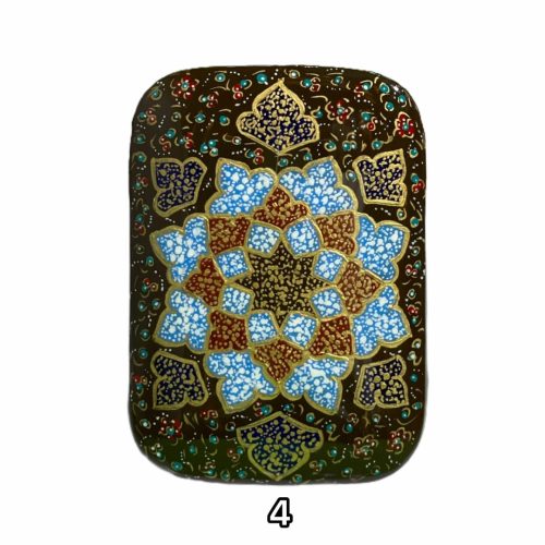 جعبه پاستور خاتم تذهیب کشویی کد3159