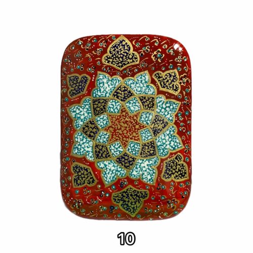 جعبه پاستور خاتم تذهیب کشویی کد3159
