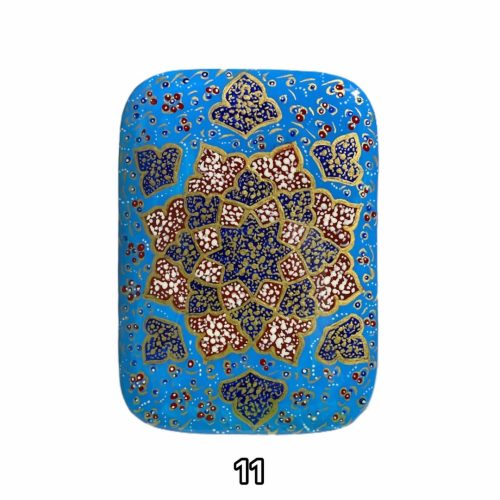 جعبه پاستور خاتم تذهیب کشویی کد3159