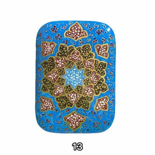 جعبه پاستور خاتم تذهیب کشویی کد3159
