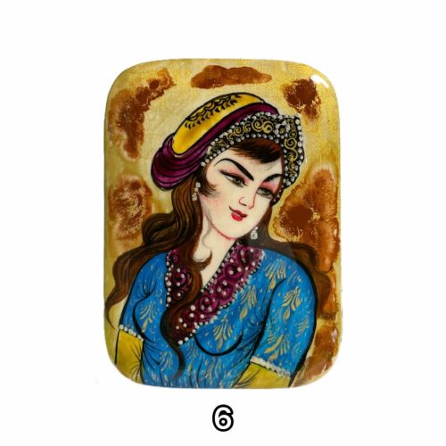 جعبه پاستور خاتم طرح چهره کشویی کد3160
