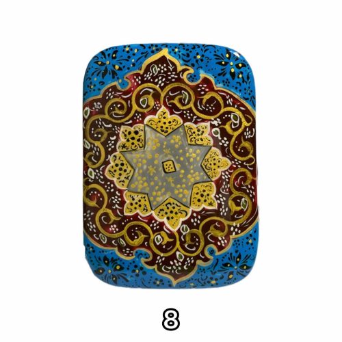 جعبه پاستور خاتم تذهیب کشویی کد3161