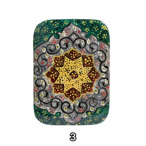 جعبه پاستور خاتم تذهیب کشویی کد3162