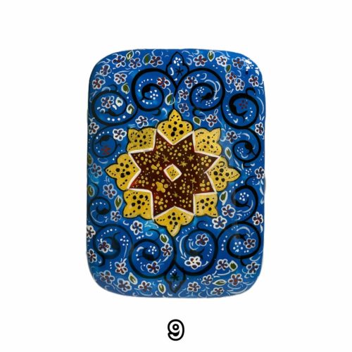 جعبه پاستور خاتم تذهیب کشویی کد3162
