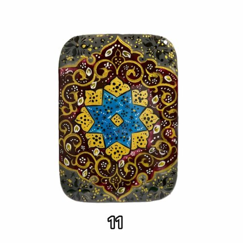 جعبه پاستور خاتم تذهیب کشویی کد3162