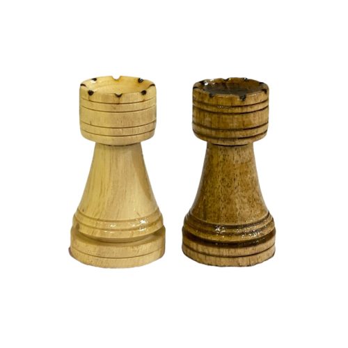 مهره شطرنج چوبی طرح کندی