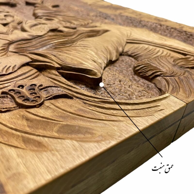 تخته نرد منبت طرح شیخ صنعان کد 4249