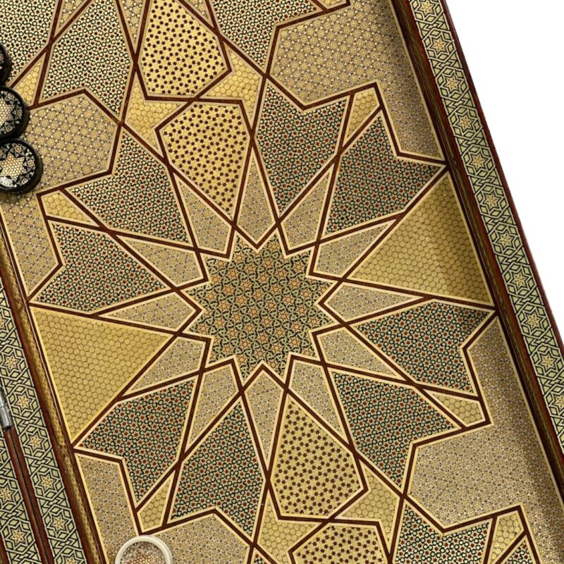 تخته نرد تمام خاتم 70 سانتی